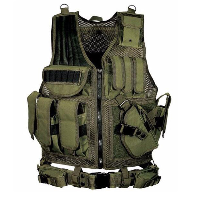 Taktische Weste Herren Militär MOLLE Einsatzweste Für Jagd CS Outdoor Airsoft