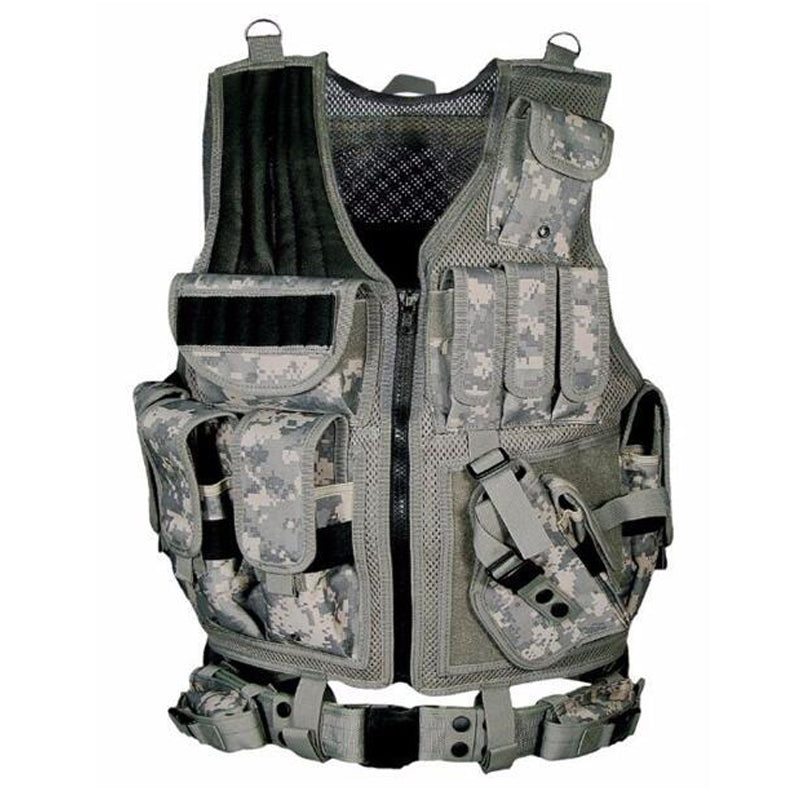 Taktische Weste Herren Militär MOLLE Einsatzweste Für Jagd CS Outdoor Airsoft
